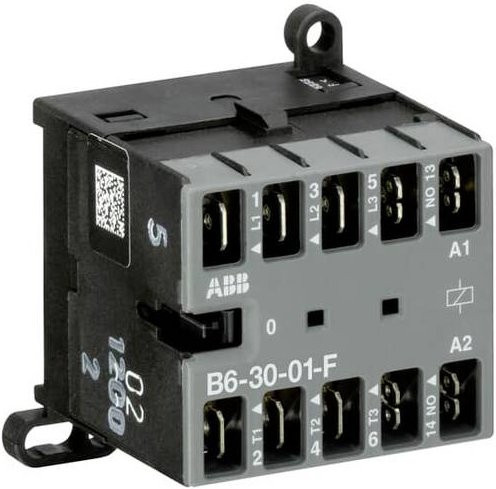 ABB B6-30-01-F-80 Schalter, 1 Schließer und 4 Schließer, 220V, 20A, Grau - Bild 1