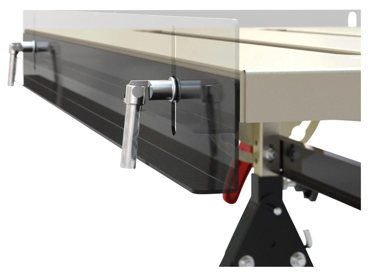 Güde Mobiler Schweißklapptisch MSKT 760, höhenverstellbar und rollbar, Stahl, B/T/H: 150,0 x 78,0 x 51,0 cm - Bild 3