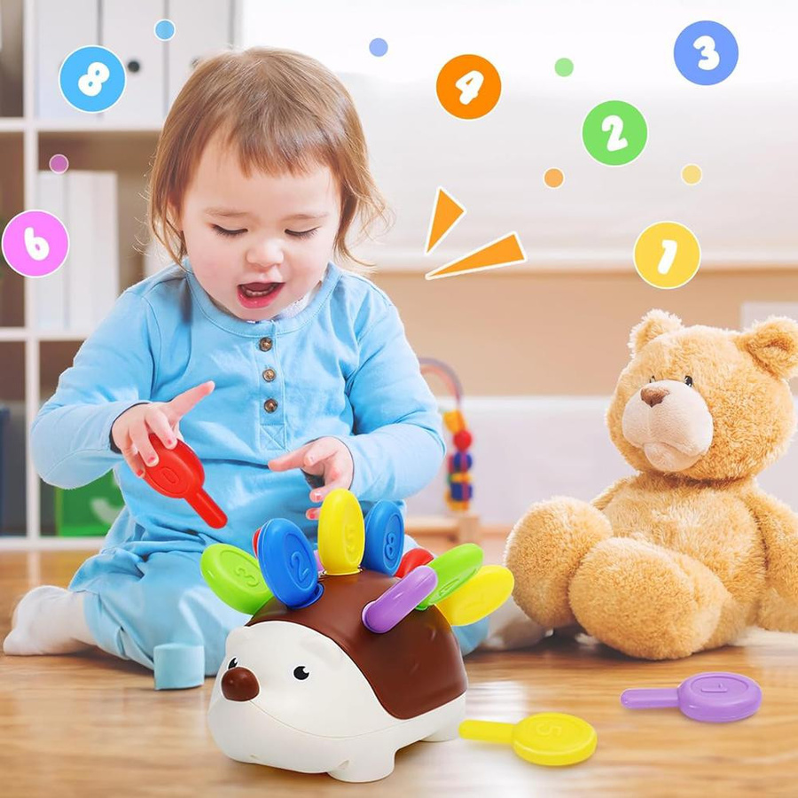 Yiran toy Igel Montessori Lernorientiertes Spielzeug 0-3 Jahre - Bild 2