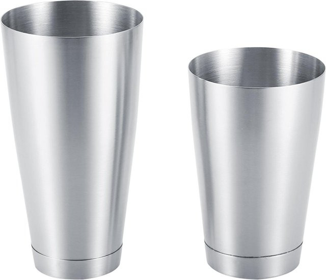 TOMTOP JMS Cocktailshaker aus Edelstahl in Silber - Bild 1