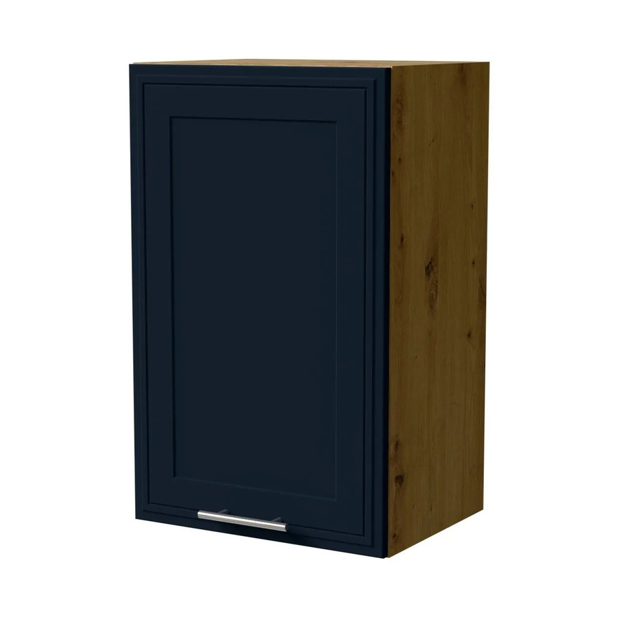 Feldmann-Wohnen Hängeschrank Salo W2/45 Eiche Artisan und Indigo Matt mit Kassettenoptik, B: 45 cm, T: 32,5 cm, H: 72 cm - Bild 2