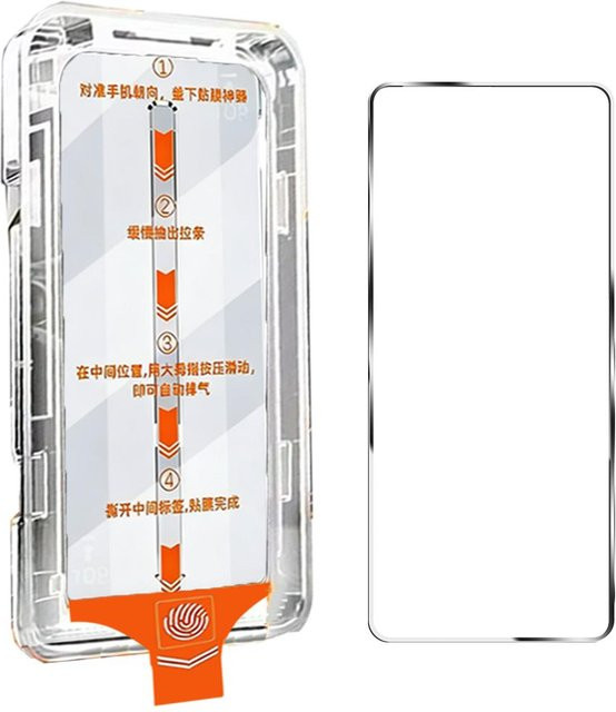 BAPPSUS Displayschutzfolie aus gehärtetem Glas für Oppo Find N6, 1-3er Pack, transparent - Bild 1