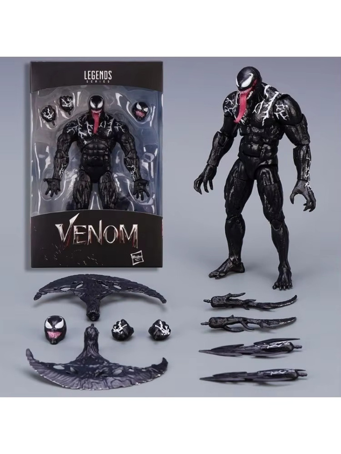 SHF Venom Symbiosis Spider-Man, Actionfigur, 18cm - Bild 4