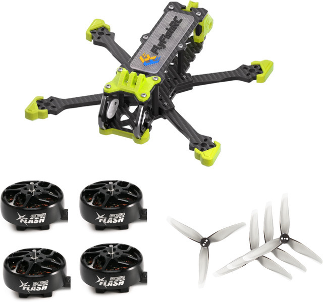 FlyFishRC Volador VX3.5 O4 Pro Frame Kit, Bundle-Kit, Grau - Bild 1