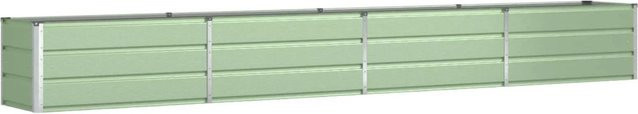 vidaXL Pflanzkübel aus verzinktem Stahl in Pastellgrün B: 480 cm, T: 50 cm, H: 45 cm - Bild 1