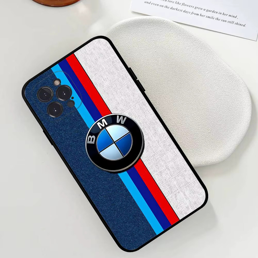 B-BMWs Logo Handyhülle für iPhone 17 16 15 14 13 12 11 Pro Max Plus in Multicolour - Bild 4