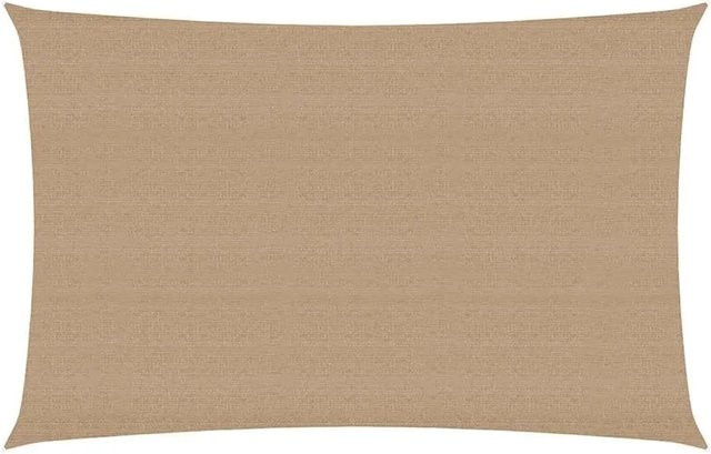 vidaXL Sonnensegel aus HDPE in Taupe, B/T: 300 x 500 cm - Bild 1