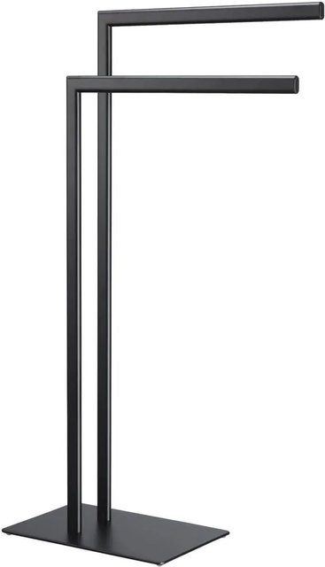 Swiss Aqua Technologies Freistehender Handtuchständer aus Metall mit 2 Stangen Schwarz H: 81,0 cm, B: 30,0 cm, T: 20,0 cm - Bild 1