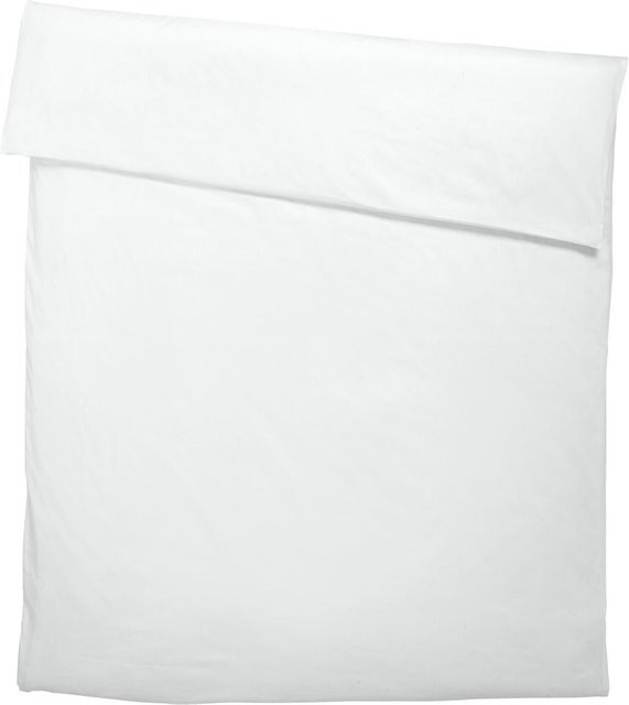 Bettbezug Erwin M. Tokio aus Mako-Satin in Weiß, Breite: 160 cm, Länge: 210 cm - Bild 1