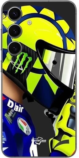 Samsung Galaxy S24 Hülle Valentino Rossi MotoGP Helmet Maniacase Multicolour - Bild 1