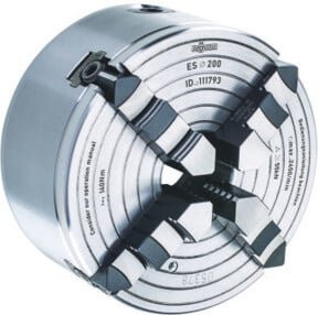 RÖHM Drehfutter ES-315/4 DIN 6351 in Silber aus Stahl - Bild 1