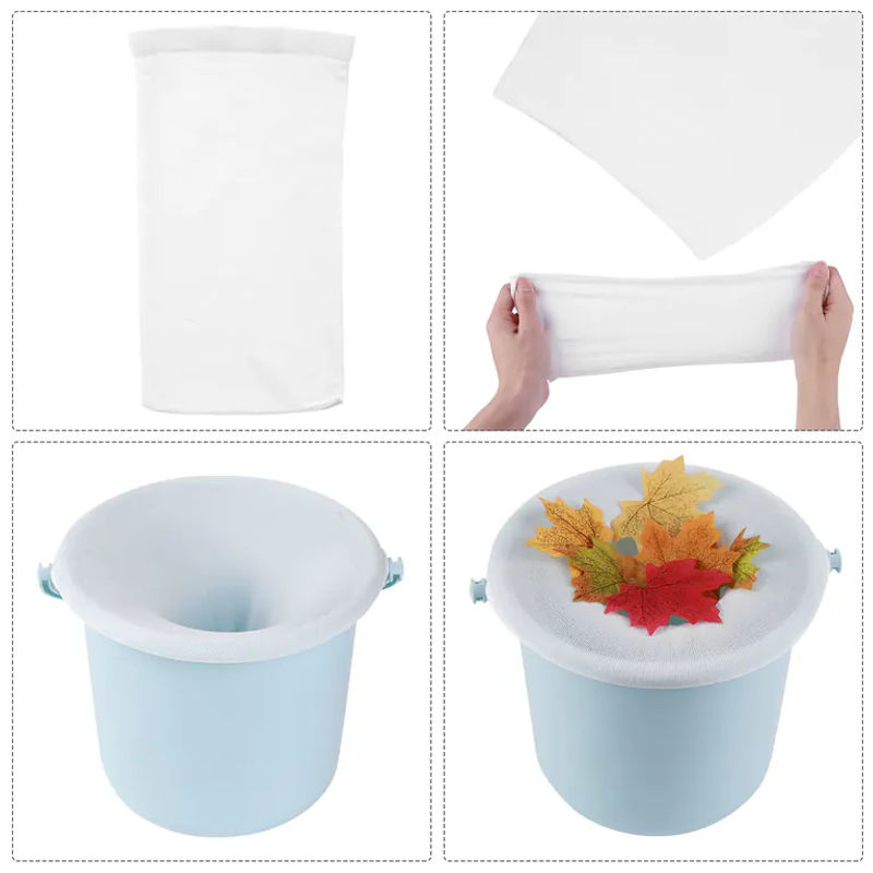 APWIKOGER Reinigungsfilter-Aufbewahrungssocken für Pool-Skimmer aus Nylon, Weiß - Bild 5
