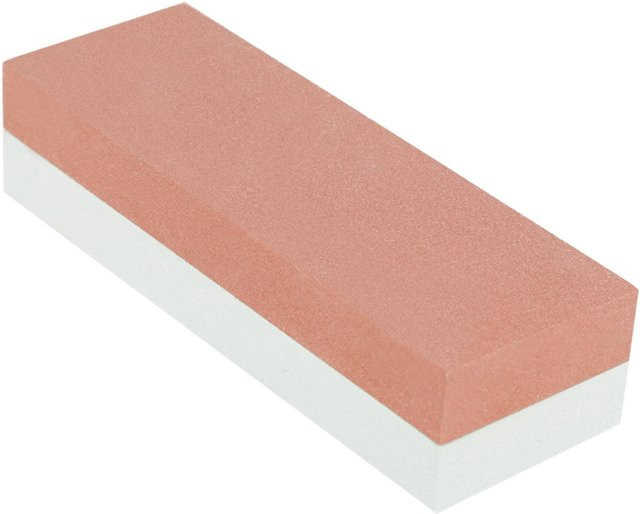 Zweiseitiger Küchenmesserschärfer mit Korund-Schleifsteinen in den Körnungen 400 und 1500, Farben: Grün und Rot, White - Bild 1