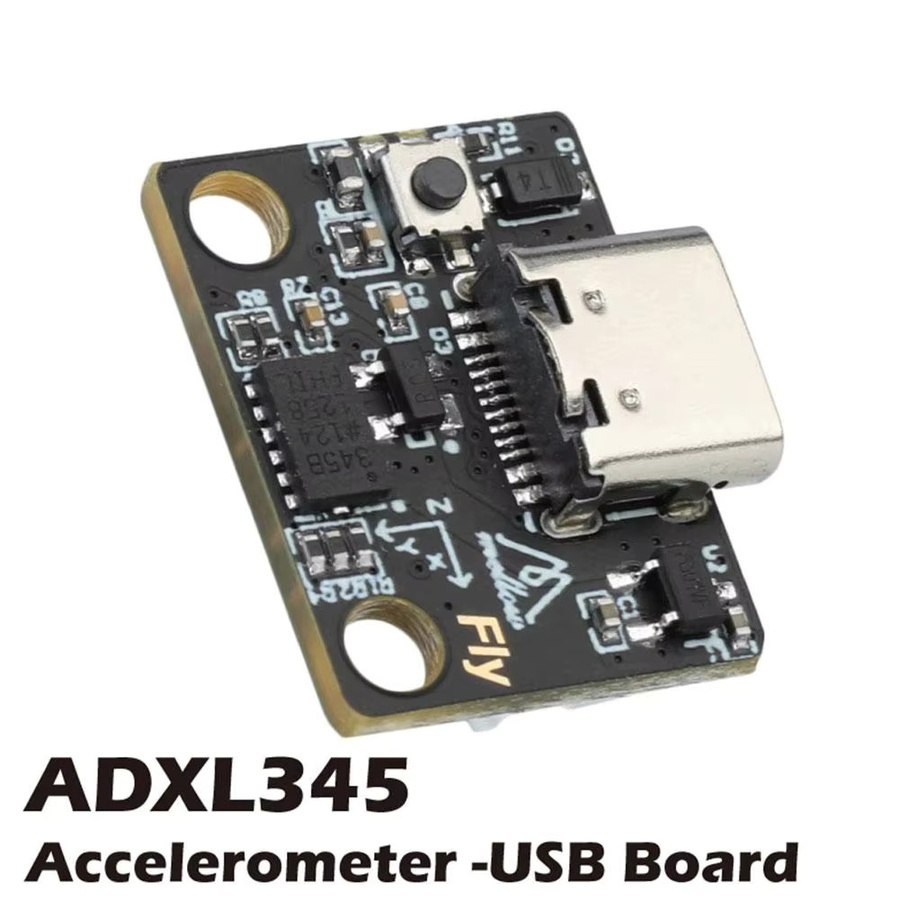 ADXL345 Beschleunigungsmesser USB Board für 3D Drucker in Schwarz, kompatibel mit Klipper, Gemini, Red Berry Pie, Voron V0.1, 2.4 Vzbot und HevORT - Bild 2
