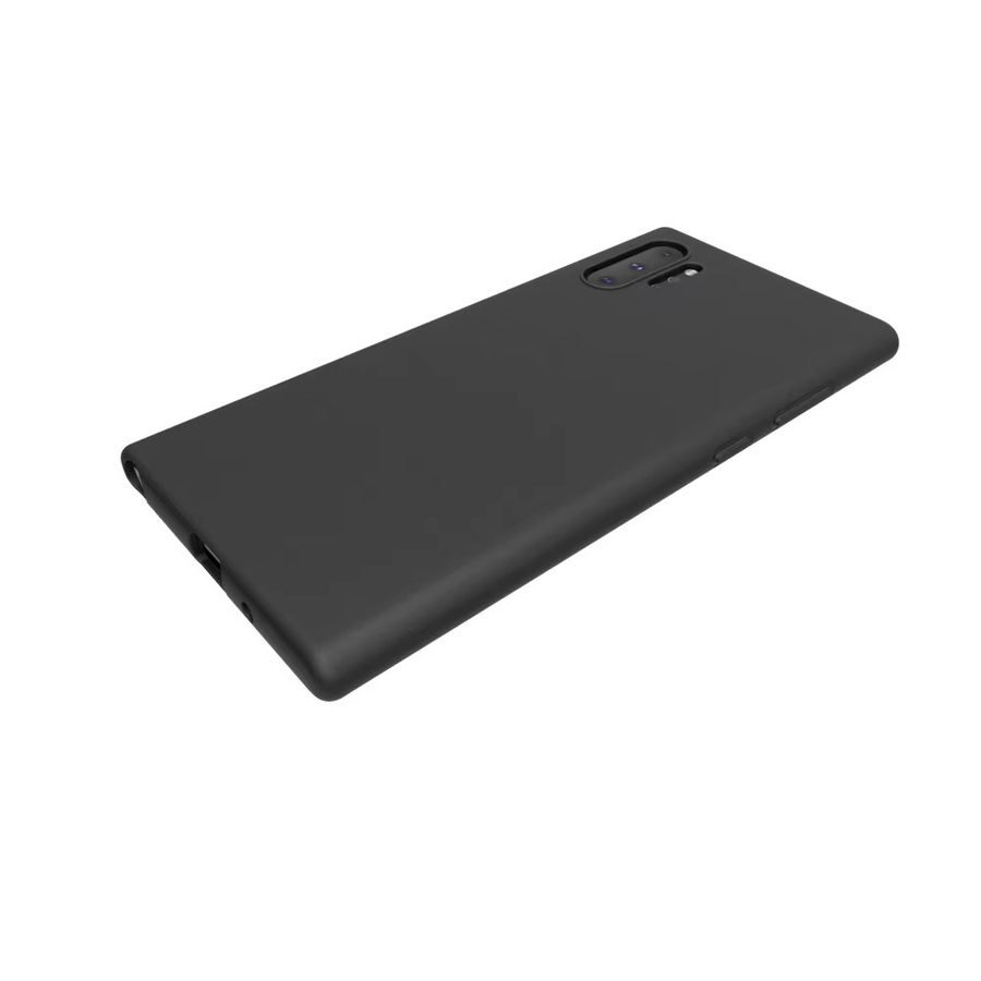 Samsung Galaxy Note 10 Plus Silikon Softcase in Matt für dein Smartphone, erhältlich in Schwarz oder Weiß - Bild 1