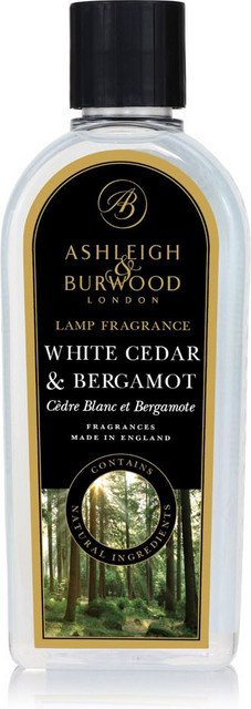 Ashleigh & Burwood Lampenduft White Cedar & Bergamot in transparentem Glas mit holzigen und würzigen Noten - Bild 1
