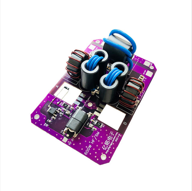 Cmaos 600W HF Leistungsverstärkerplatine für Amateurfunk und Kurzwellenradio, SSB Amp Board, Lila - Bild 1