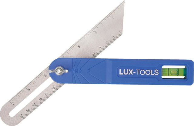 LUX-TOOLS Kunststoffschmiege Classic in Blau, 240 mm - Bild 1
