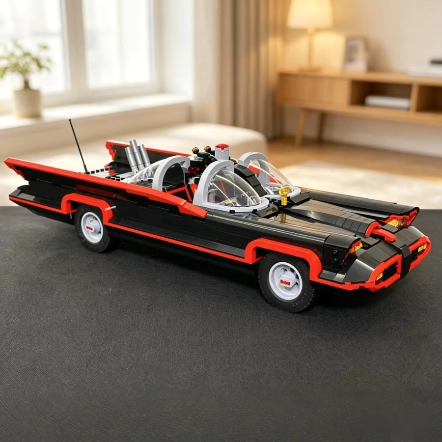 Hot Toys Super Bat Batmobile Supercar Modellbausatz, 1822 Teile, ab 18 Jahren - Bild 2