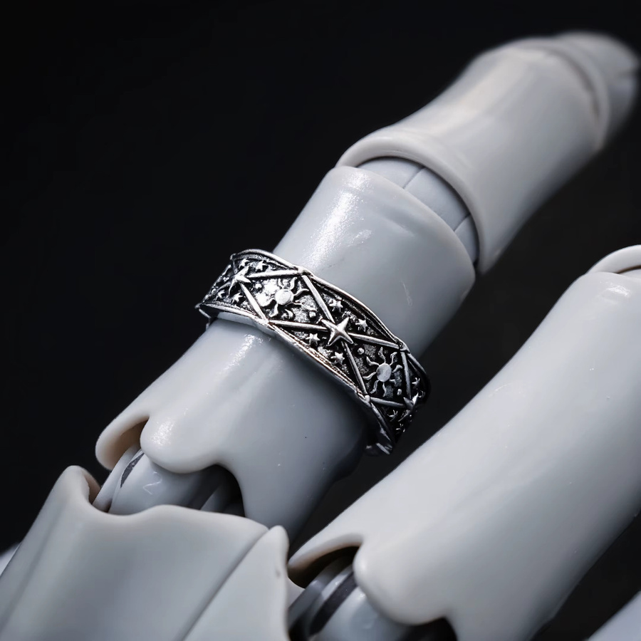 LENNIK Ring, versilberter Kupfer, Unisex - Bild 5