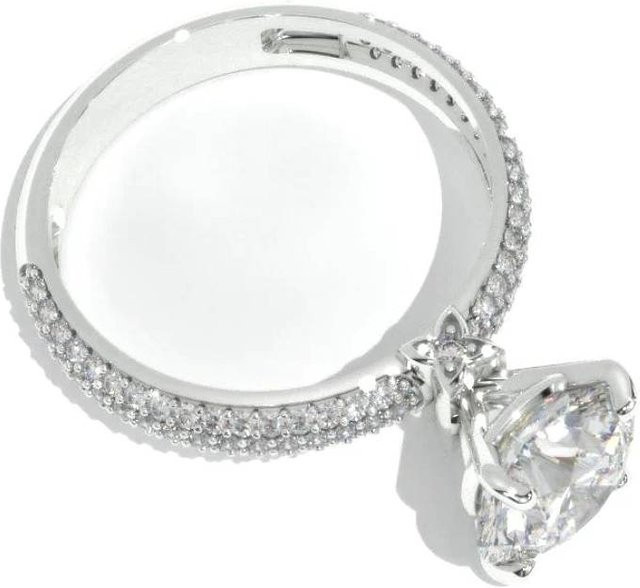 Huitan Brillante Ring, Silber, Zirkonia, Damen - Bild 1