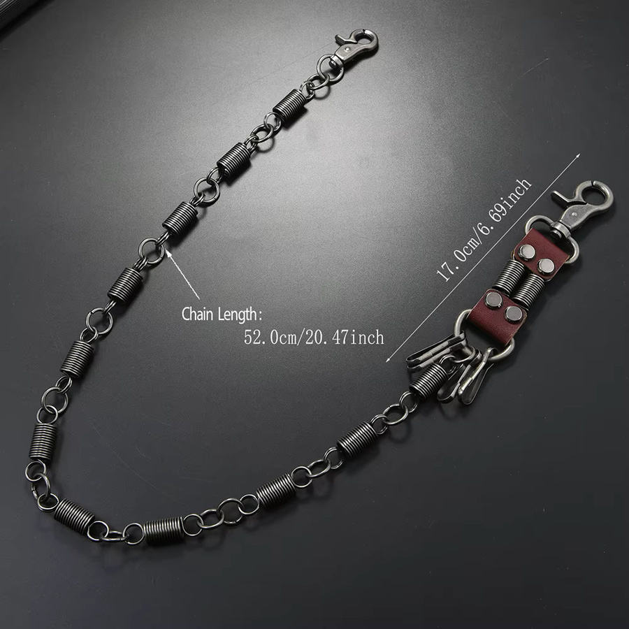Hosenkette aus Metall, Unisex - Bild 2