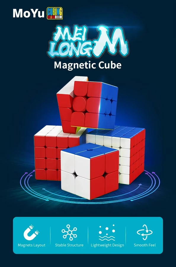 MoYu Meilong Magnetischer Geschwindigkeitswürfel - Bild 4