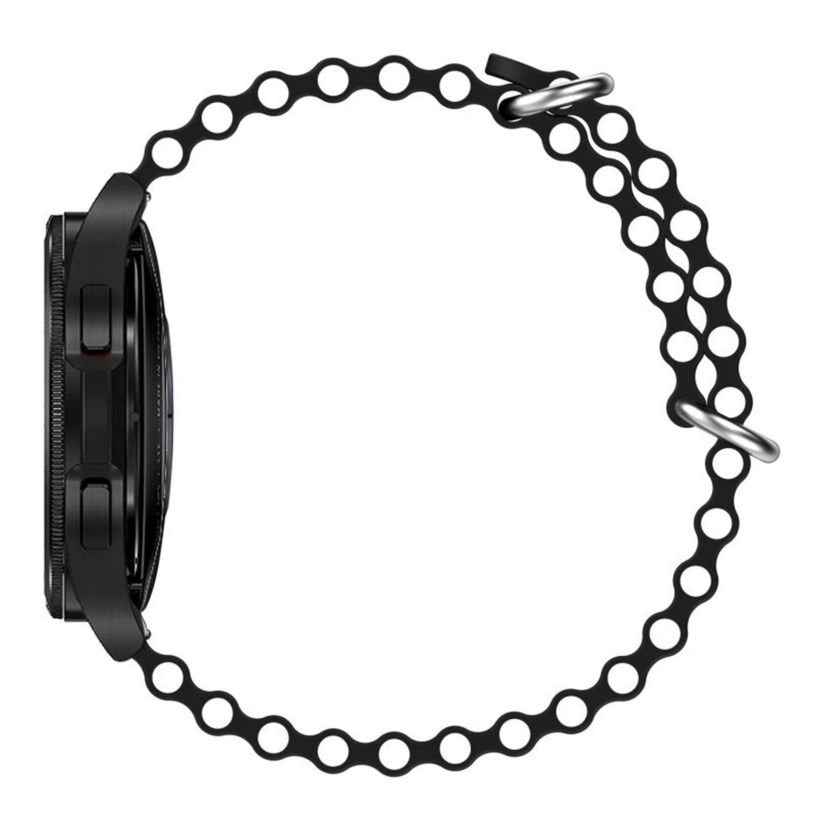 Xiaomi Uhrenarmband Silikon, Schwarz, Unisex - Bild 6