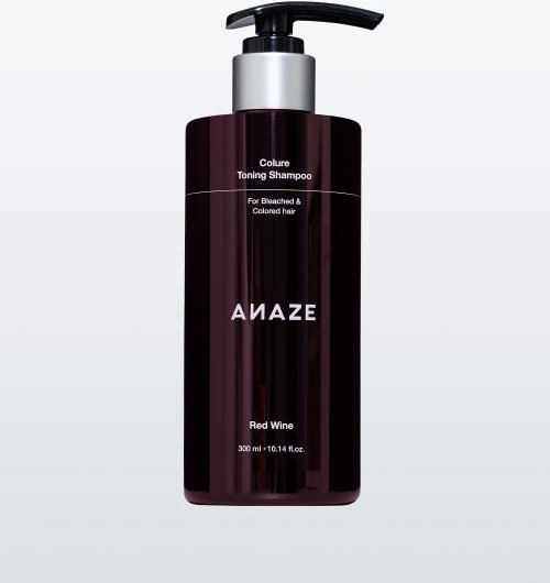 Anaze Color Rotwein Toning Shampoo, 300 ml, Normales Haar - Bild 1