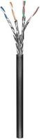 goobay CAT.6 Outdoor-Patchkabel S/FTP PiMF Ethernet LAN Schwarz 100 m - Bild 1