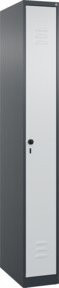 C+P Spind Classic PLUS Spind mit 1 Abteil in Anthrazitgrau und Lichtgrau, H x B x T: 185 x 25 x 50 cm - Bild 1