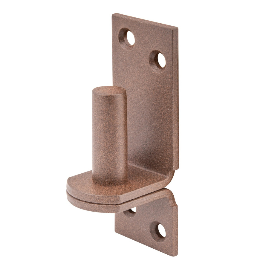 GAH Alberts Lochplatte Duravis Rostbraun Duplexbeschichtet B: 115 mm, H: 46,5 mm, T: 4 mm - Bild 2