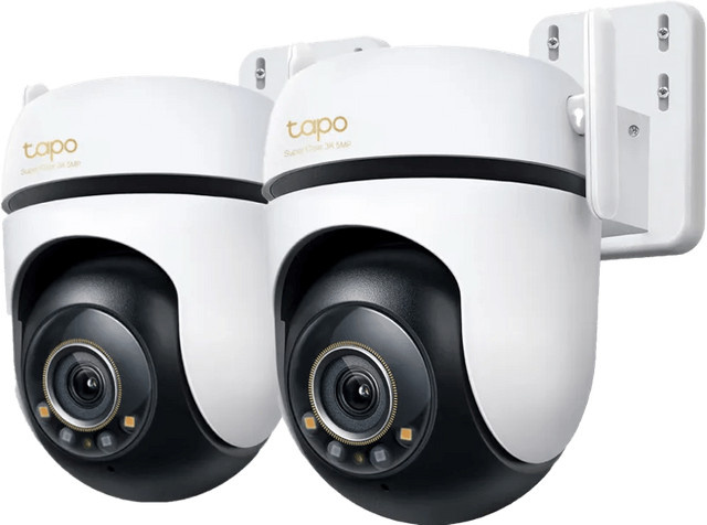 TP-Link Tapo C530WS Doppelpack Überwachungskamera in Weiß - Bild 1