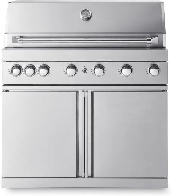 MyOutdoorKitchen Freistehender Gasgrill Stainless Collection mit 6 Brennern und Heckbrenner aus Edelstahl für Flüssiggas - Bild 1
