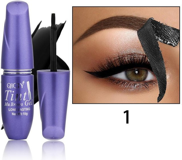 Verve Beauty Augenbrauenfärbecreme, Black, Glänzend - Bild 1