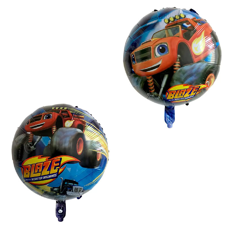 LQZZY 10er Set Blaze Monster Maschinen Luftballons für Kindergeburtstage und Babypartys, 45,72 cm, Mehrfarbig - Bild 2
