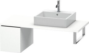 Duravit L-Cube Unterschrank in Weiß für Konsole mit 1 Auszug, B: 32 cm, T: 54,7 cm, H: 40 cm - Bild 1