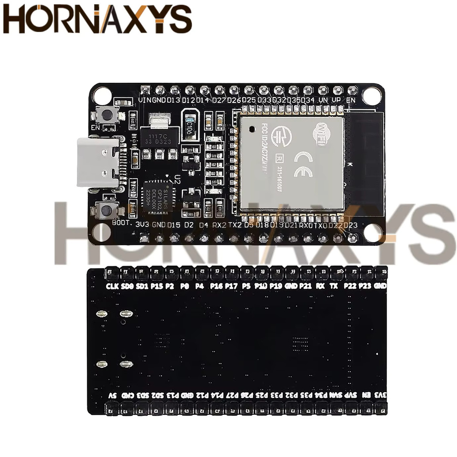 HORNAXYS Entwicklungsboard WiFi und Bluetooth Dual Core 32S in Schwarz - Bild 3