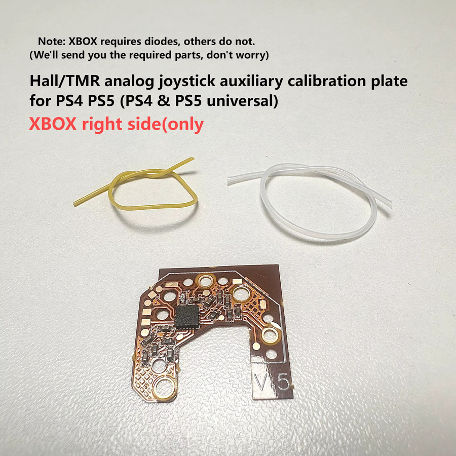 Choosinsing Hall-Effekt-PCB-Kalibrierplatte für PS4, PS5 Dualsense Edge und Xbox Elite Series 2 Controller in Multicolour - Bild 1