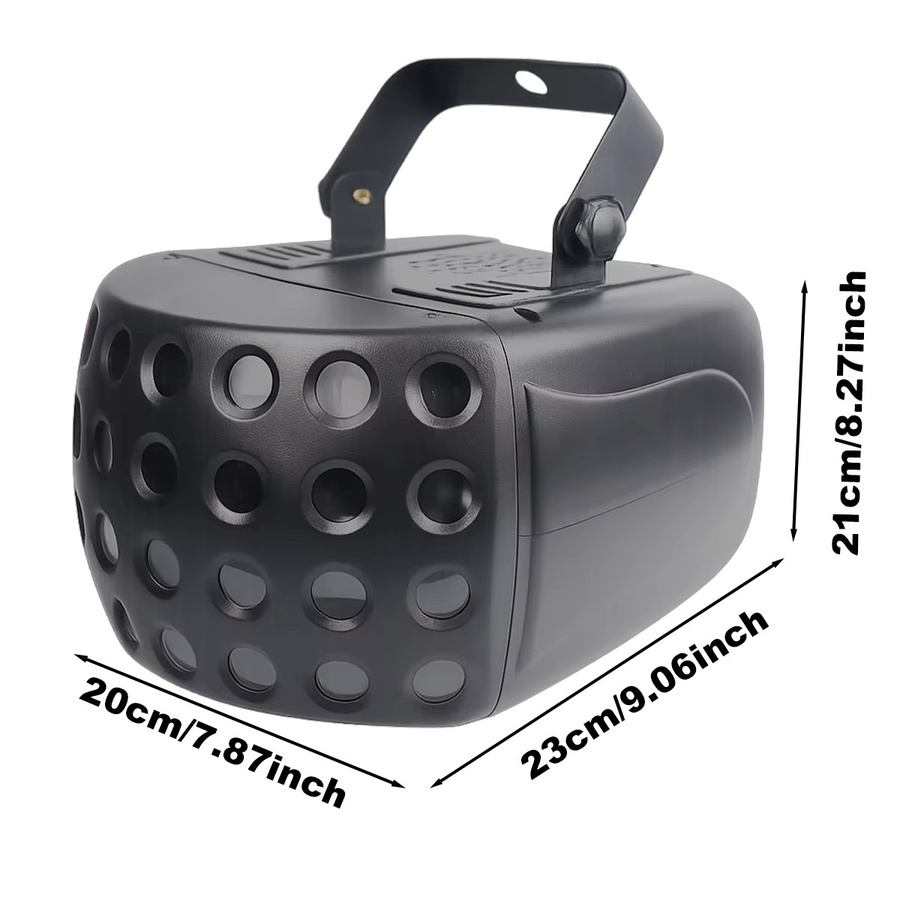 Alien RGBW LED Bühnenlicht mit 2x15W Strahl für Schmetterlingseffekt, DMX512 und Sound Control, Schwarz - Bild 2