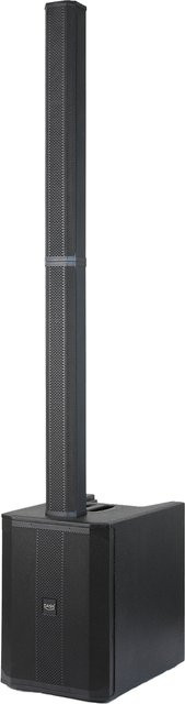ZUIDID Aktives Professionelles Säulenlautsprecher-System B6 mit 15 Zoll Subwoofer und Mixer, 1400W RMS, Schwarz - Bild 1