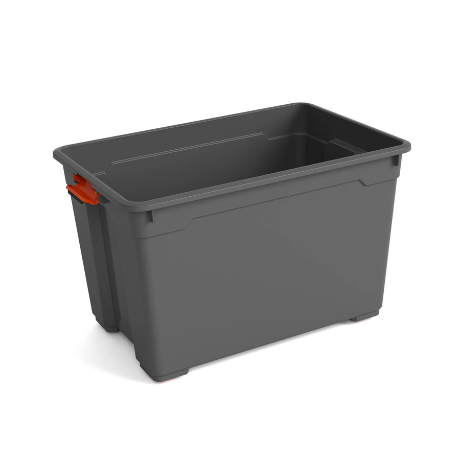 OBI Allzweckbox Cadiz Pro XL Dunkelgrau mit Rollen aus Kunststoff B/T/H: 58,0 x 36,5 x 38,0 cm - Bild 2