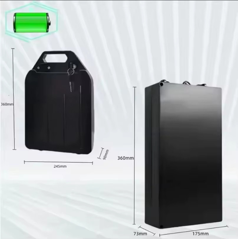 Ddadache Lithium-Akku 60V 20Ah-40Ah in Schwarz für Harley Elektrofahrzeuge und CityCoco Elektroroller, geeignet für 250W bis 3000W - Bild 2