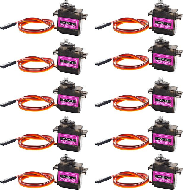 Skyquist MG90S Vollmetallgetriebe 9g Servo, 2/4/5/10/20-teiliges Set - Bild 1