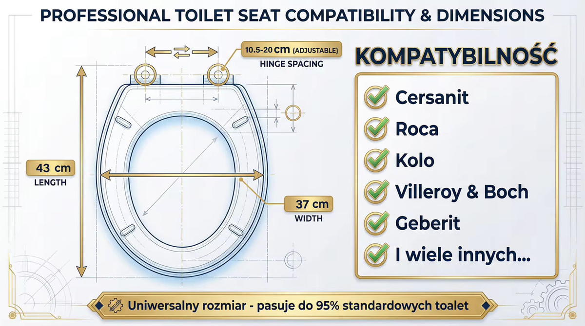 SINOBATH Toilettensitz mit Absenkautomatik aus Holz in Schwarz mit Regentropfenmuster, O-Form, Breite: 43,0 cm, Tiefe: 37,0 cm - Bild 5