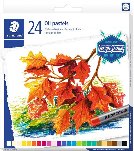 Staedtler Ölpastellkreiden in Multicolor mit 24 Farben - Bild 1