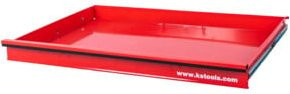 KS Tools Schublade mit Kugelführung für Werkstattwagen P20/P30, Rot, B/T/H: 78,5 x 56,8 x 6,5 cm - Bild 1
