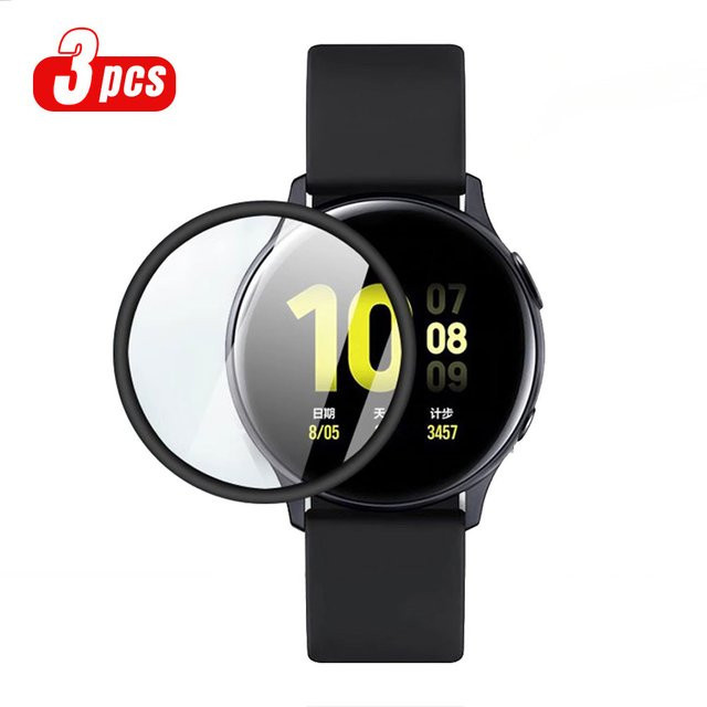 Samsung Displayschutzfolie Galaxy Watch Active 2, Silikon, transparent - Bild 1