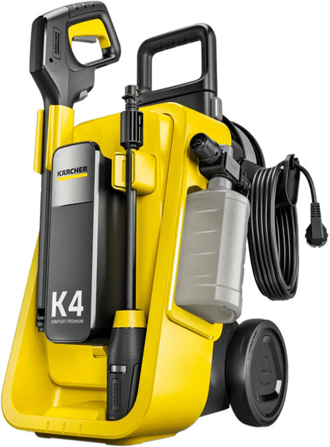 Kärcher Hochdruckreiniger K 4 Comfort Premium, 130 bar, Gelb - Bild 1