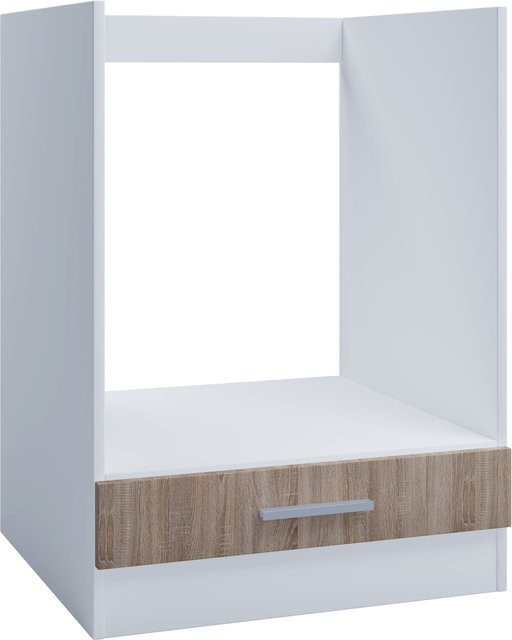 Kontor-Hermsen Unterschrank Backofenschrank Sonoma Eiche Braun Breite: 60 cm - Bild 1